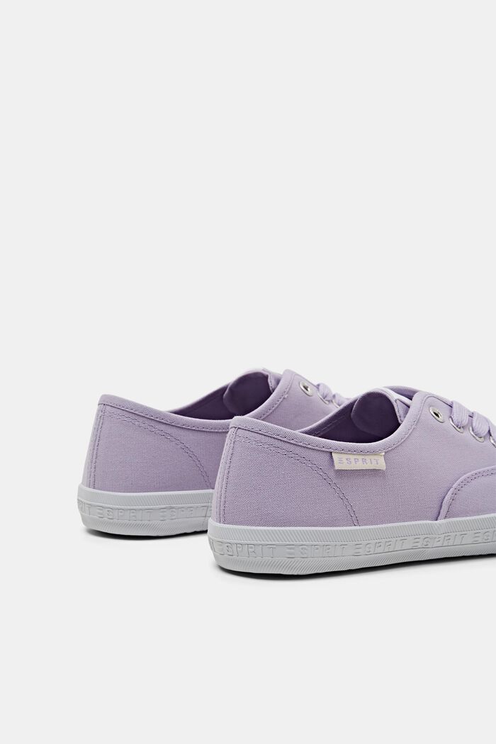 Canvas trainers, LILAC, detail image number 4