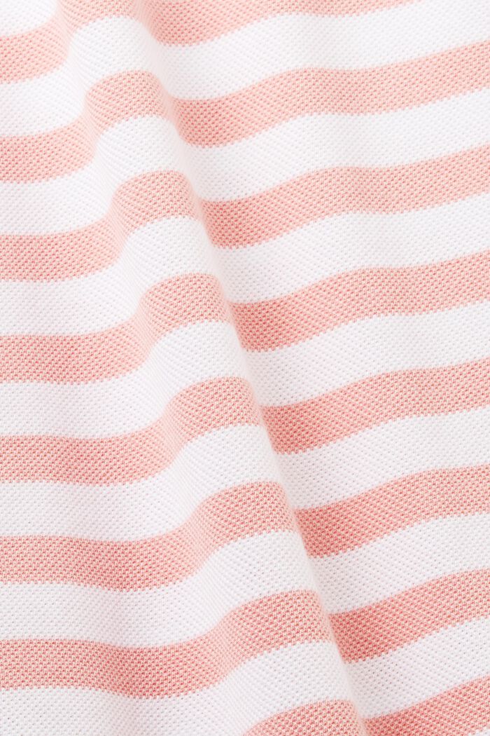 Striped slim fit polo shirt, PINK, detail image number 4