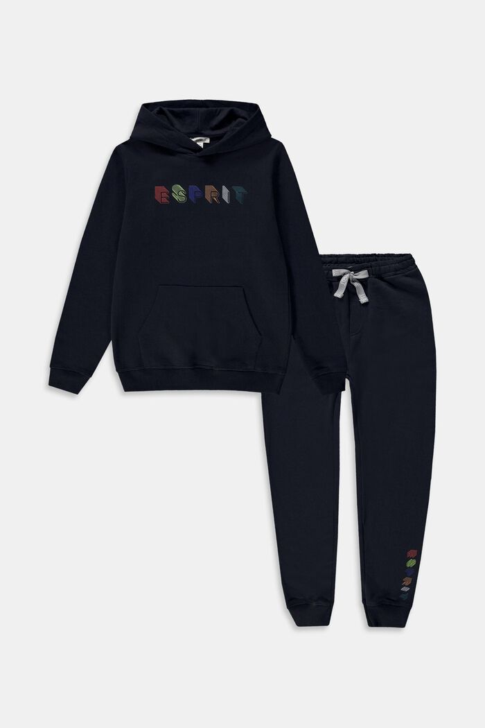 Mixed set: Hoodie and joggers, BLACK, detail image number 0