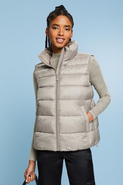 Esprit ULTRA LIGHT PADDED - Winter jacket - dark khaki/khaki