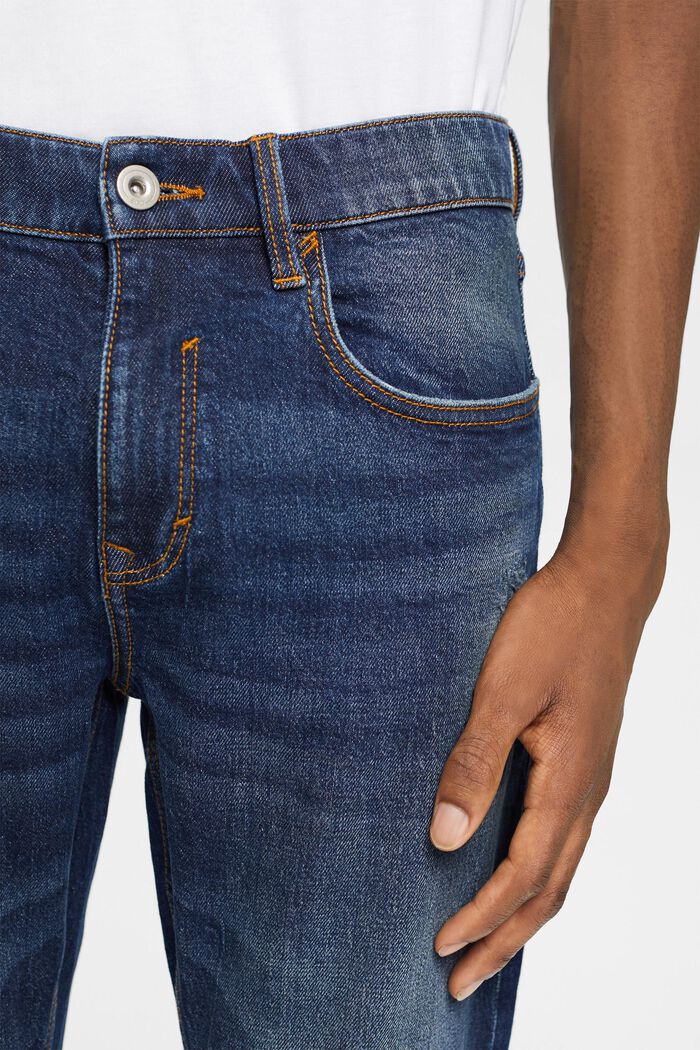 Stretch jeans, BLUE DARK WASHED, detail image number 0