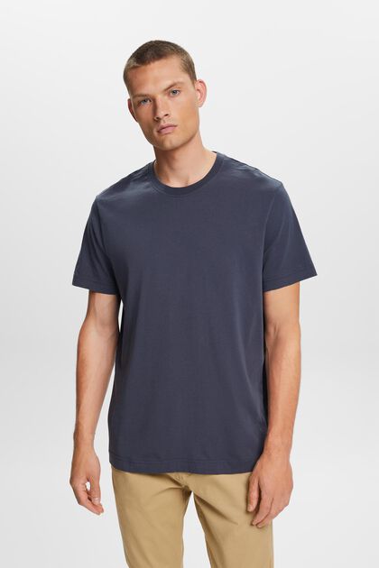 Jersey crewneck t-shirt, 100% cotton