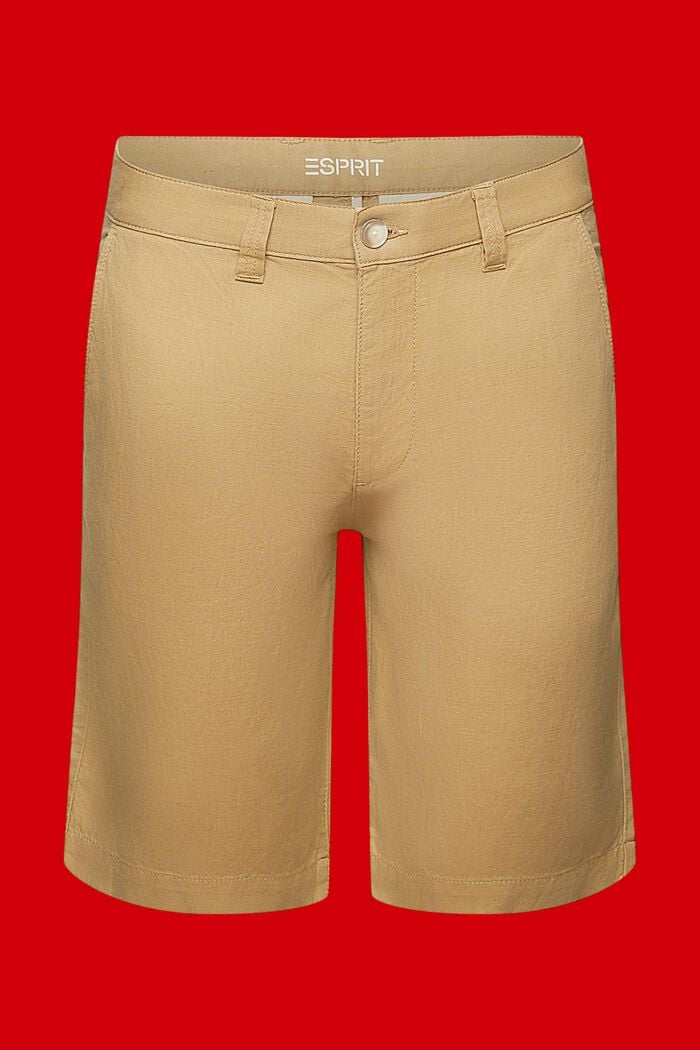 Chino-style shorts, KHAKI BEIGE, detail image number 7