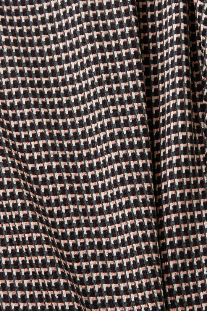 Pyjama bottoms with all-over pattern, BLACK, detail image number 5