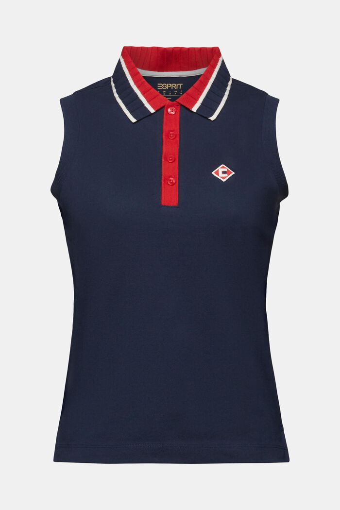Polo Tank Top, NAVY, detail image number 5