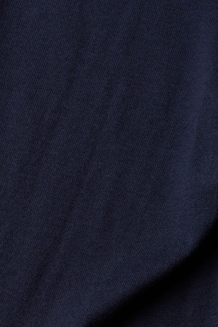 Knitted Cardigan, NAVY, detail image number 5