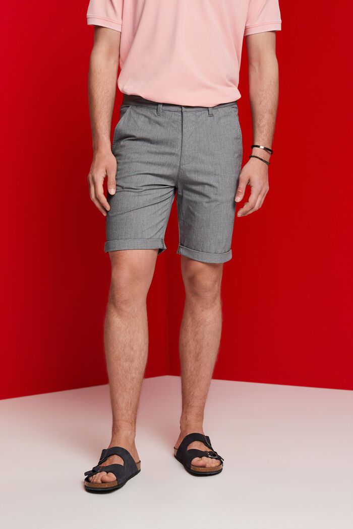 Chino-style shorts, MEDIUM GREY, detail image number 0