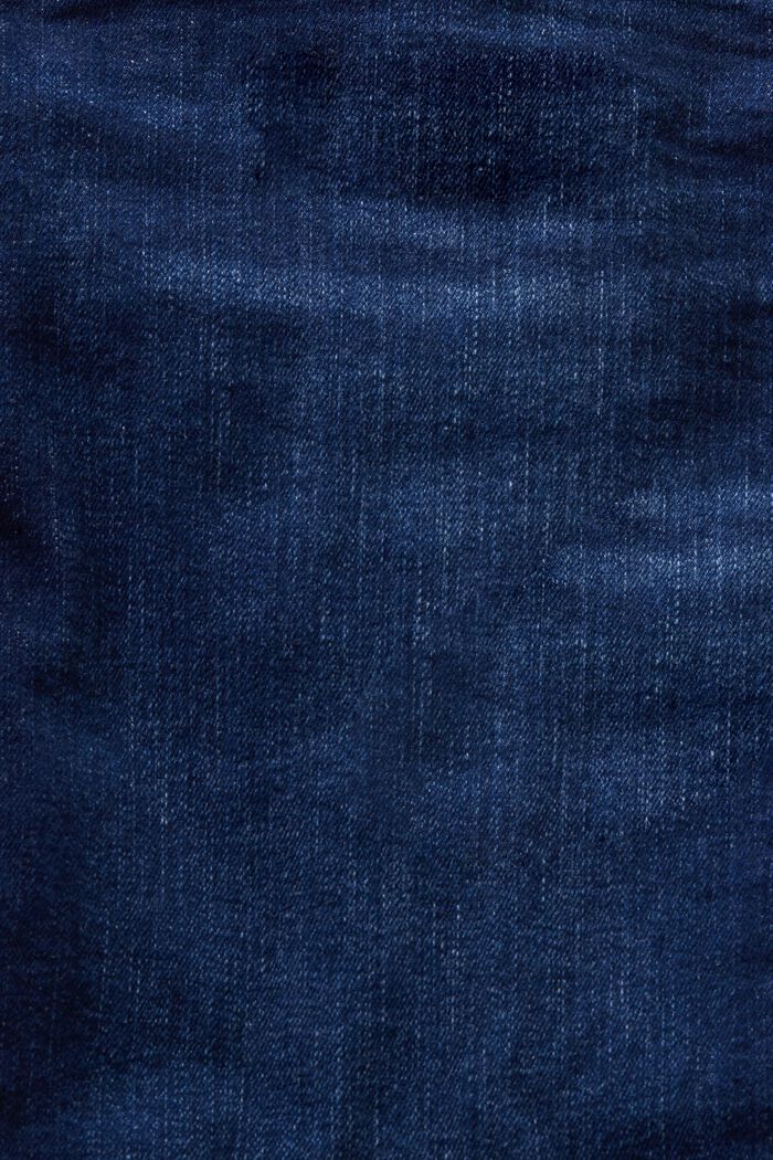 Capri jeans made of organic cotton, BLUE DARK WASHED, detail image number 6