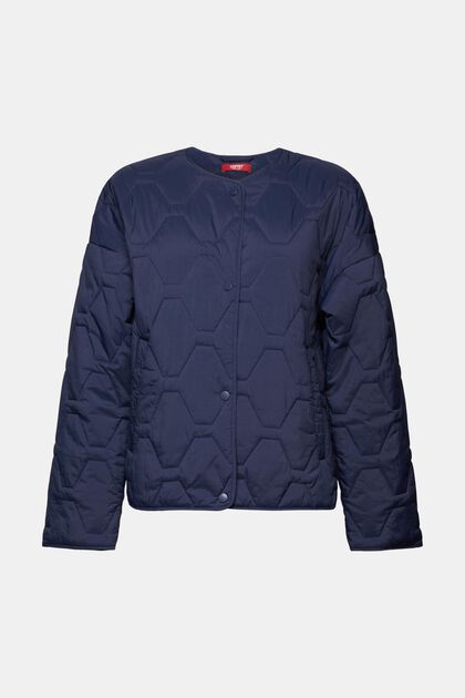 Recycled: lightweight quilted jacket