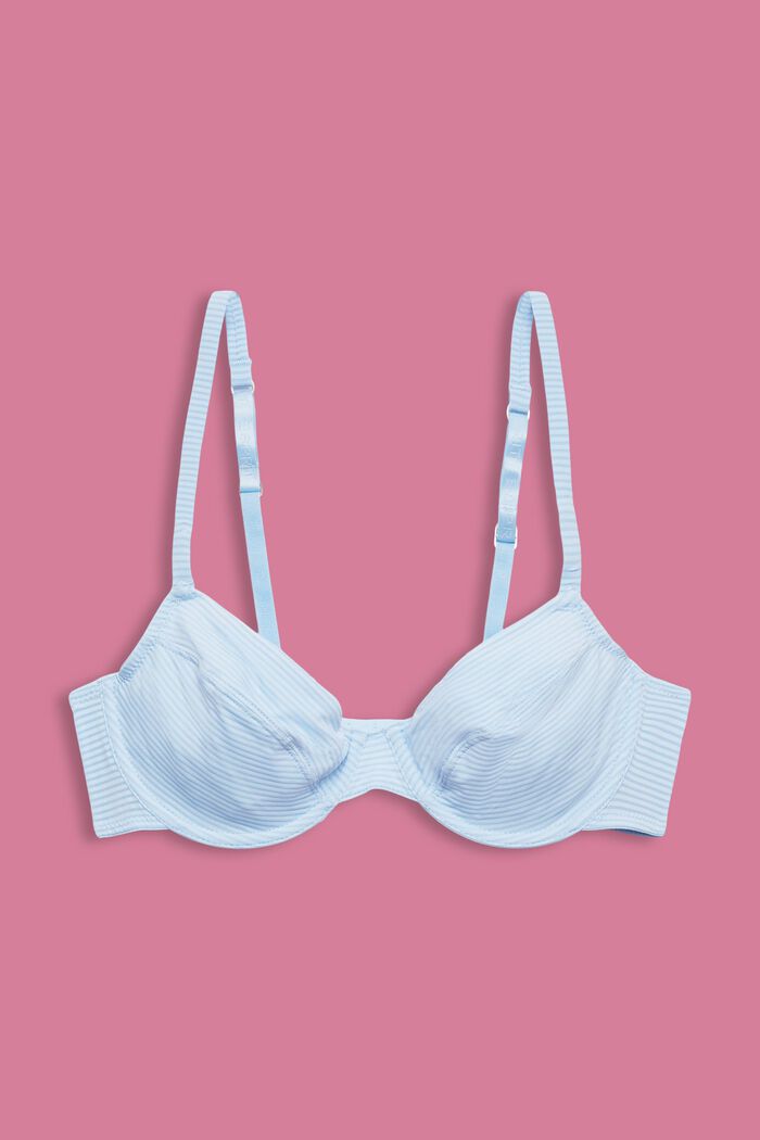 ESPRIT - Recycled: underwire bra made of microfibre at our online shop