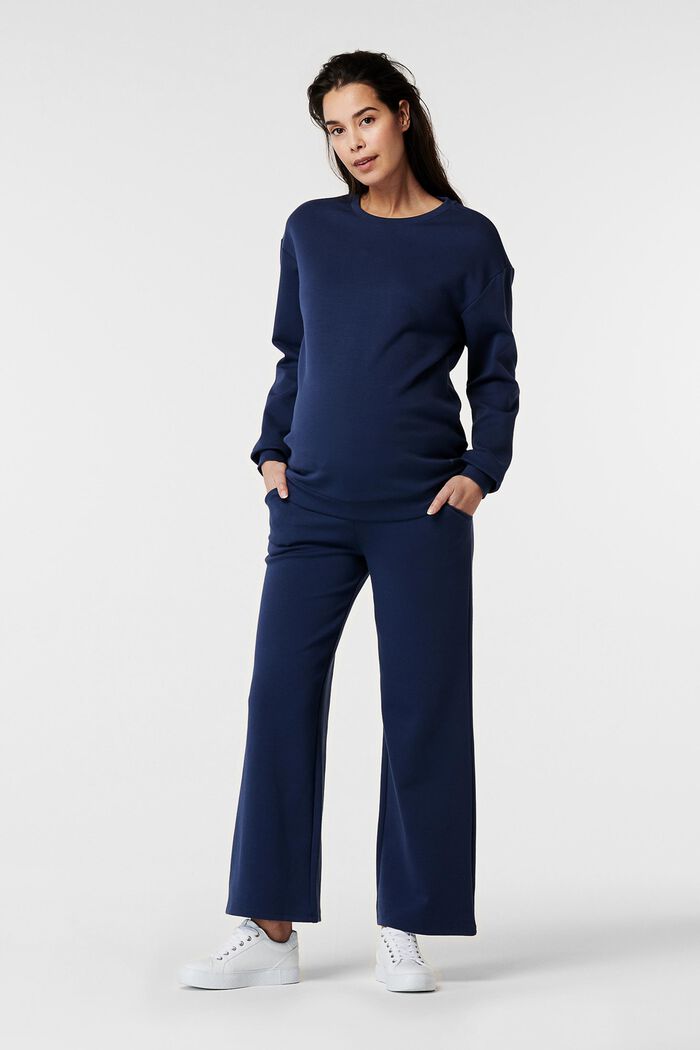 Over-the-bump jersey trousers
