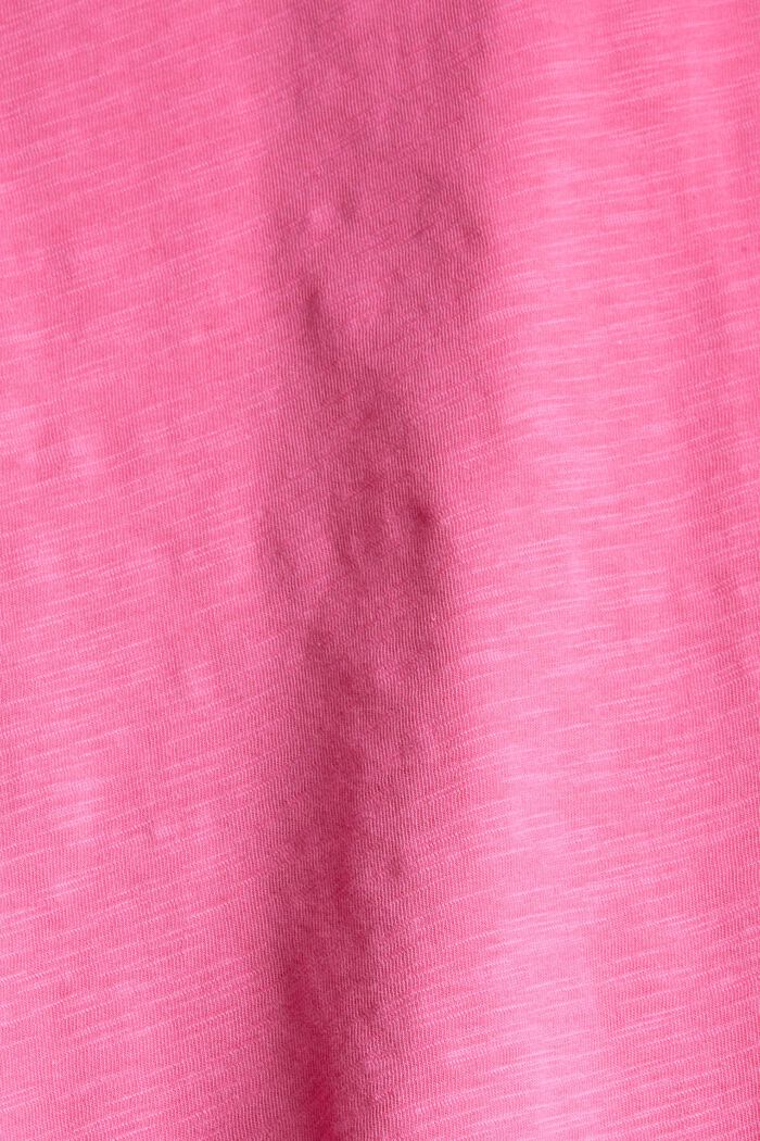 T-shirt made of 100% organic cotton, PINK, detail image number 4