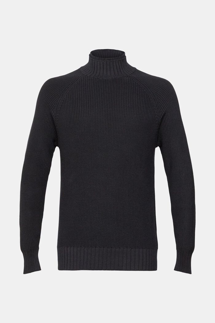 Knitted cotton jumper