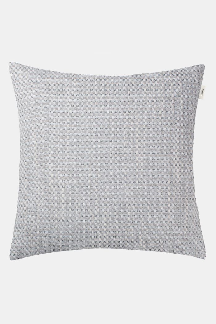 Textured bouclé cushion cover, GREY, detail image number 0