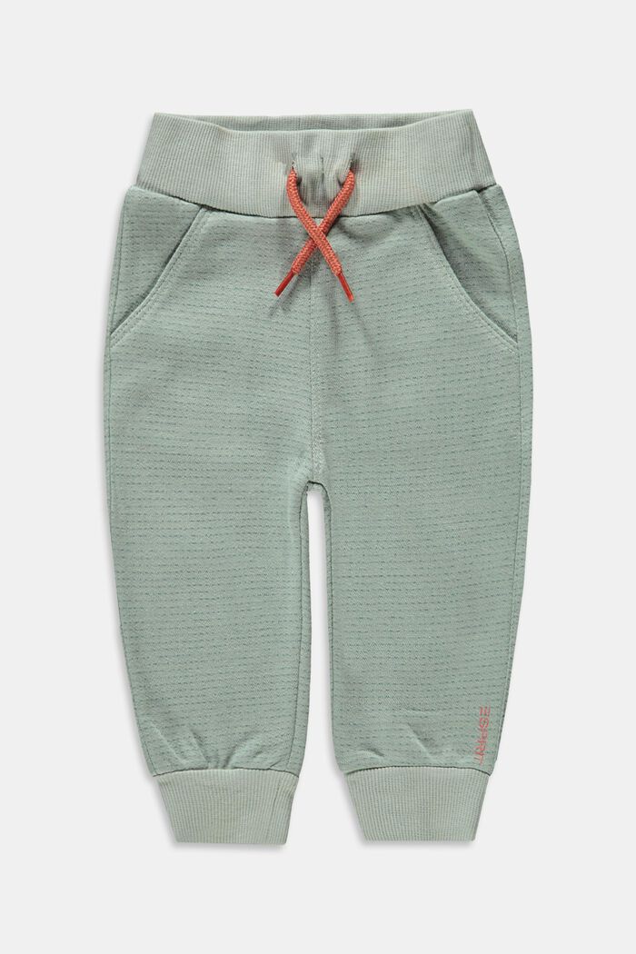 Tracksuit bottoms with polka dots