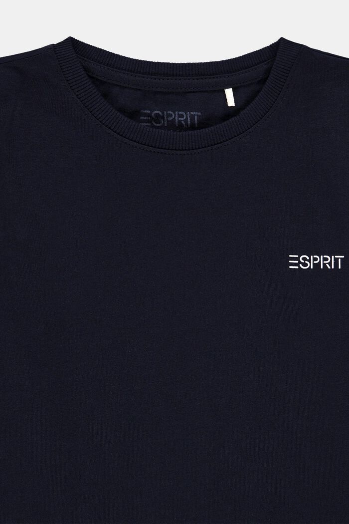 Double pack of T-shirts made of 100% cotton, NAVY, detail image number 2