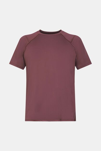 Active t-shirt, BORDEAUX RED, overview
