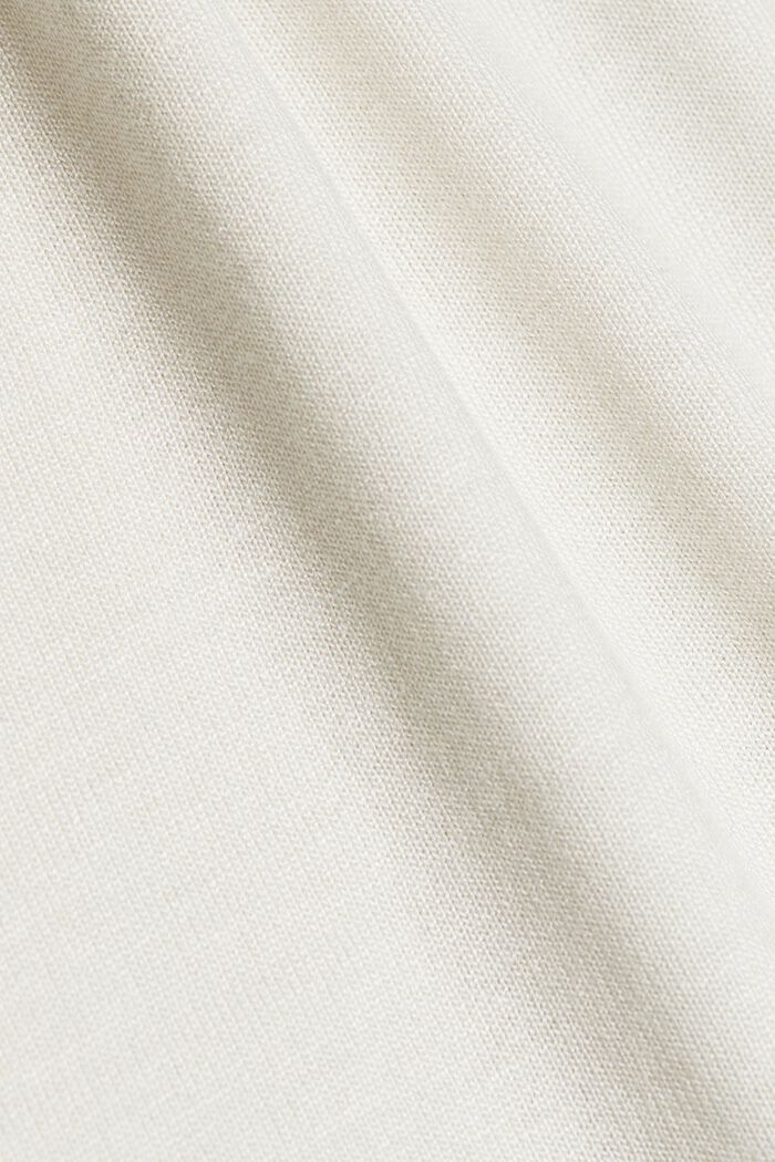 Jersey T-shirt made of LENZING™ ECOVERO™, OFF WHITE, detail image number 4
