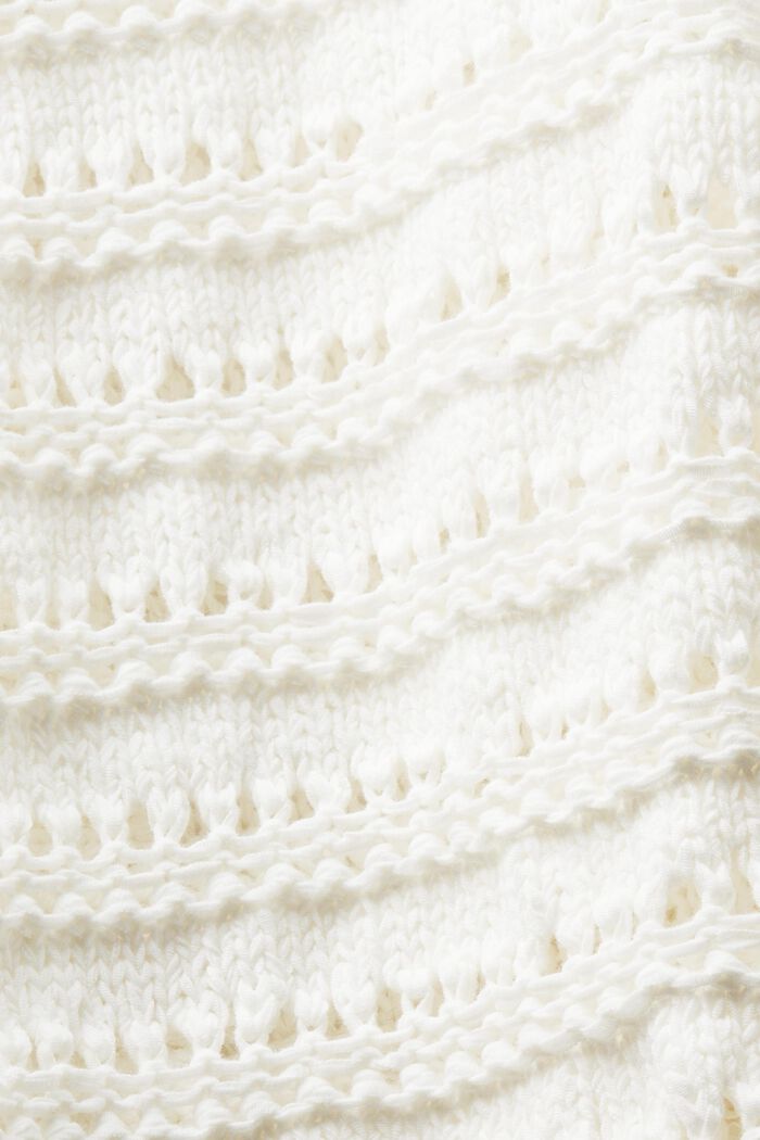 Open-Knit Sweater Cardigan, ICE, detail image number 5