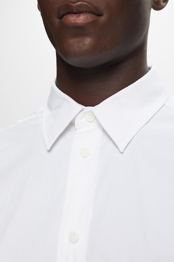 Button-Down Shirt, WHITE, detail image number 3