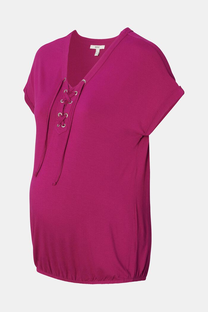 ESPRIT - MATERNITY Lace-Up T-Shirt at our online shop