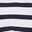 Recycled: Underwire top with stripes, NAVY, swatch