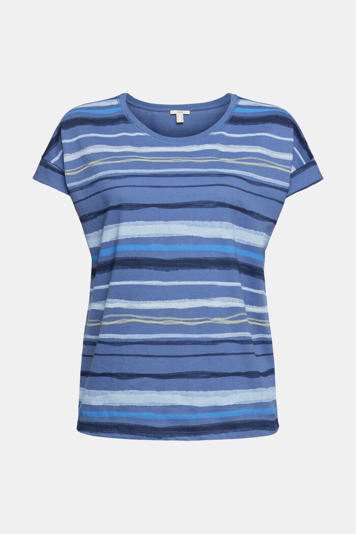 Printed T-shirt, 100% cotton, BLUE LAVENDER, detail image number 2