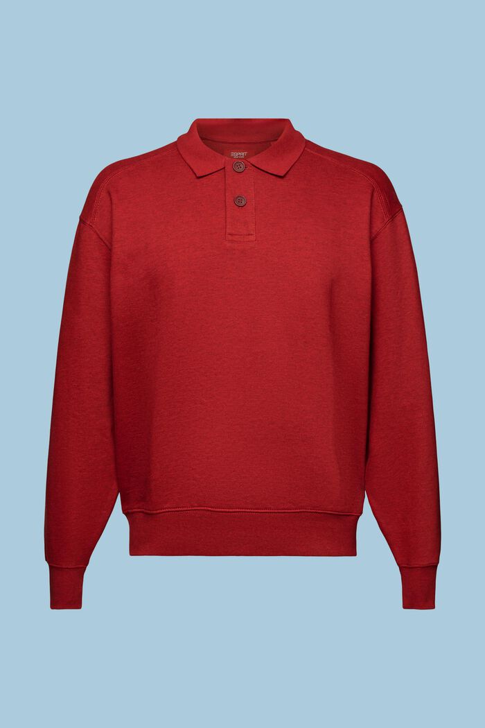 ESPRIT - Polo Longsleeve Sweatshirt at our online shop