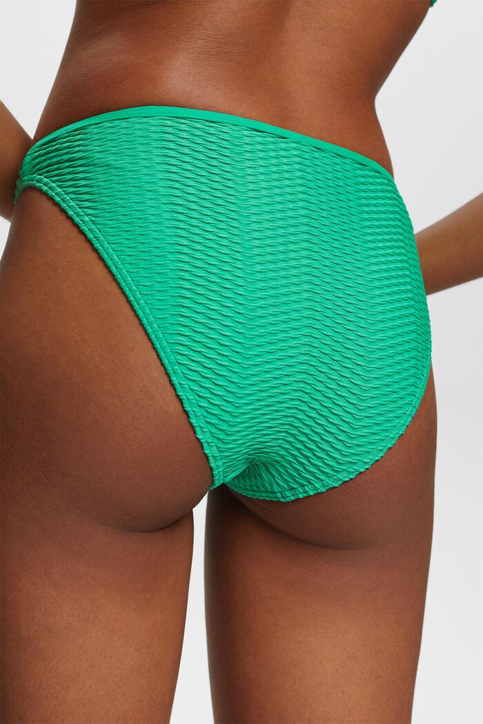 ESPRIT - Recycled: textured bikini bottoms at our online shop