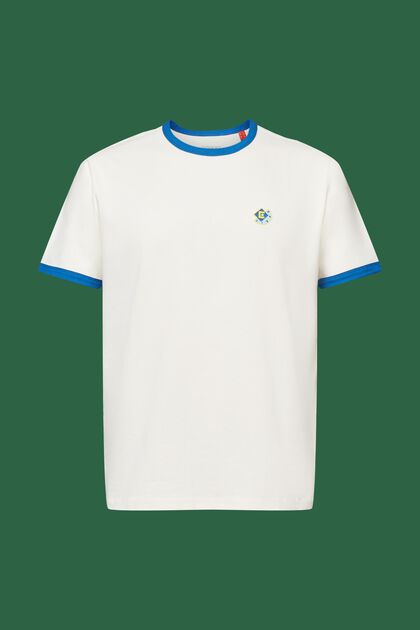 Logo Crewneck Cotton T-Shirt