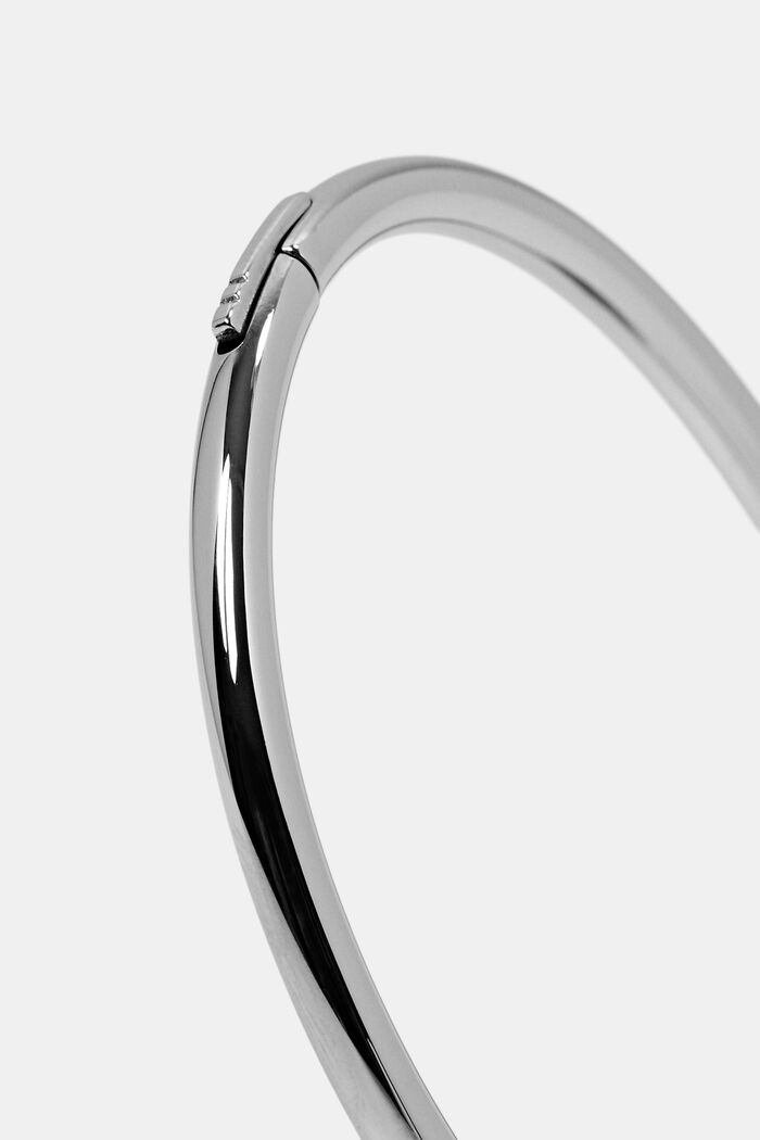 Bangle made of stainless steel, SILVER, detail image number 1
