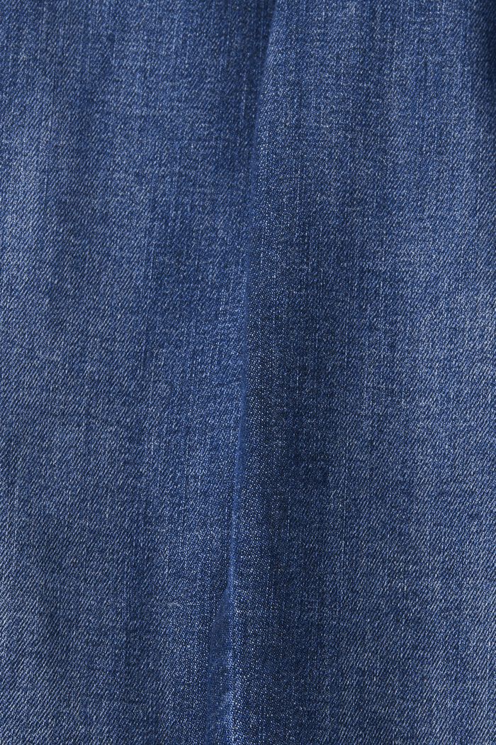 High-rise skinny stretch jeans, BLUE DARK WASHED, detail image number 6