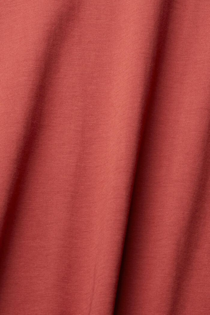 Jersey t-shirt, TERRACOTTA, detail image number 1