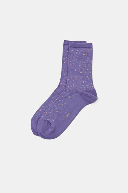 Printed Knit Socks