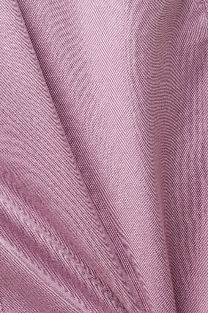 Belted Chino Mini Skirt, MAUVE, detail image number 6