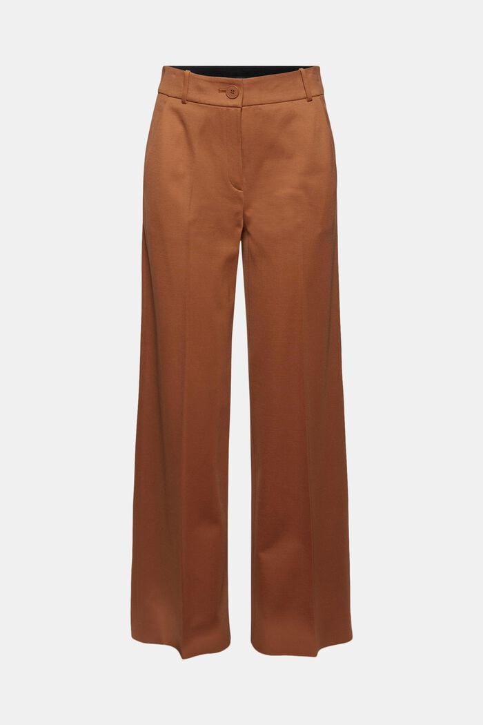 SPORTY PUNTO Mix & Match straight leg trousers, CARAMEL, detail image number 0