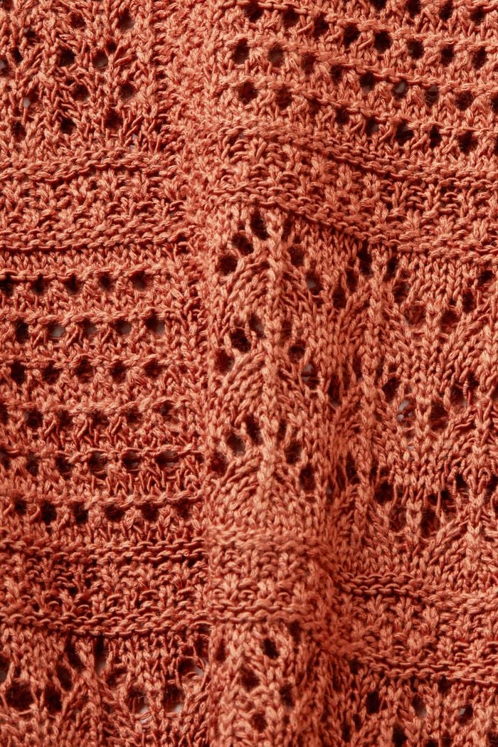 Sleeveless jumper, TERRACOTTA, detail image number 5