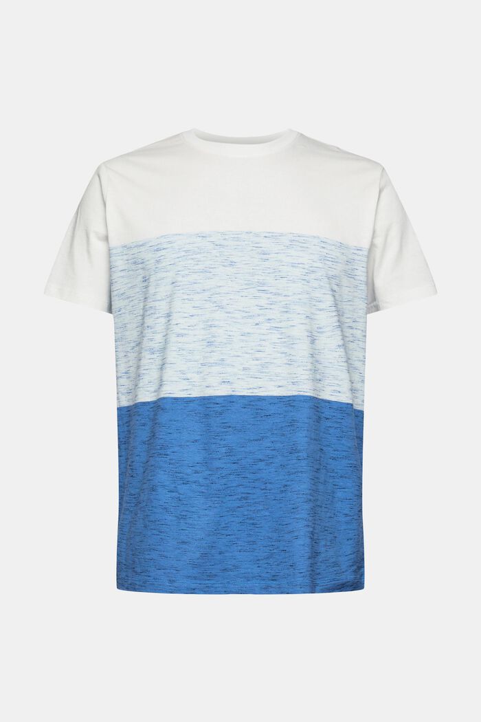 Jersey T-shirt with melange accents