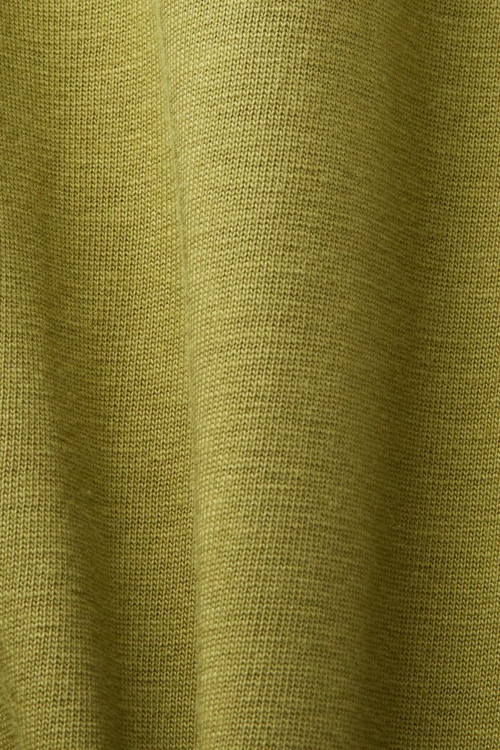 Midi-length t-shirt dress, PISTACHIO GREEN, detail image number 5