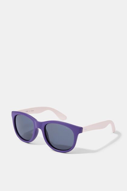 Rectangular sunglasses, PURPLE, overview