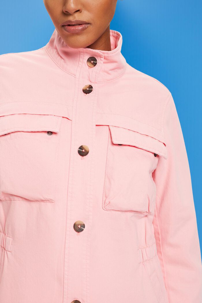 Utility jacket with elasticated waist, PINK, detail image number 2
