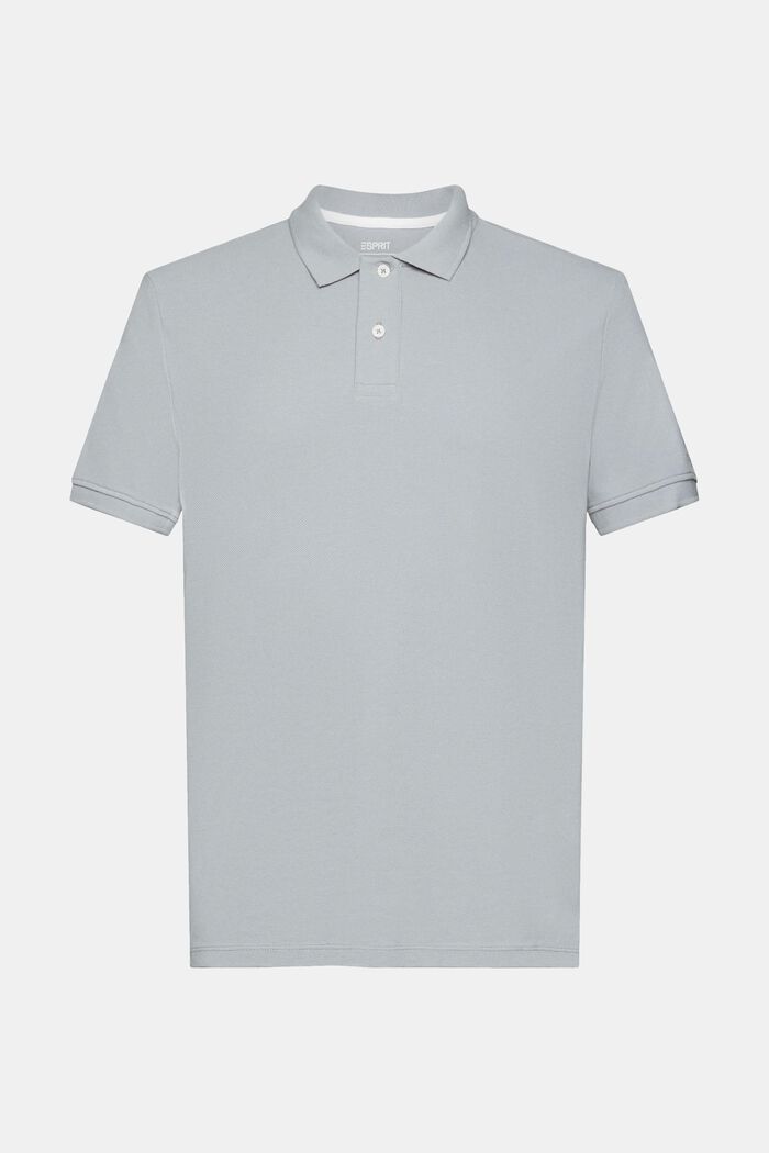 Slim fit polo shirt, MEDIUM GREY, detail image number 8