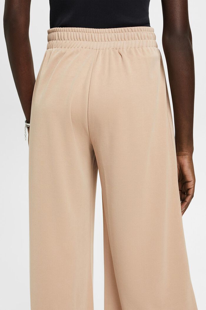 Wide-legged woven trousers, TAUPE, detail image number 2