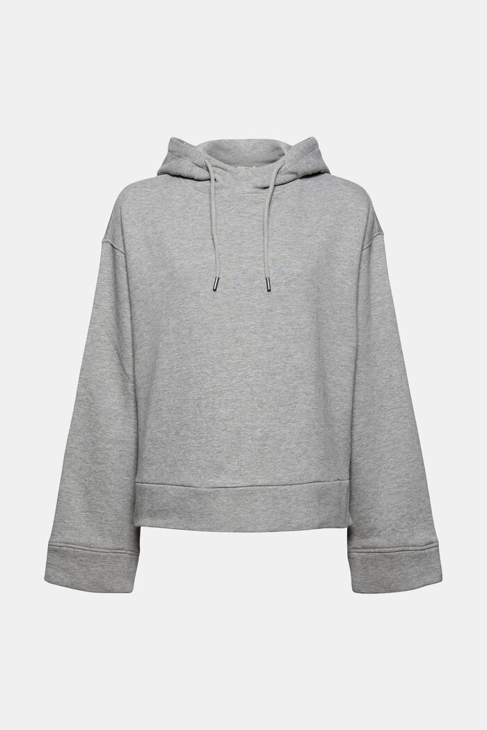 Hoodie made of organic blended cotton