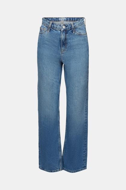 Recycled: retro straight jeans
