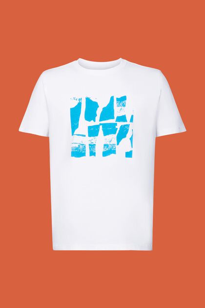 T-shirt with front print, 100% cotton