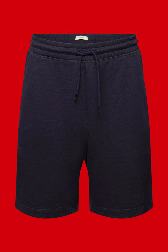 Cotton sweat shorts, NAVY, detail image number 7