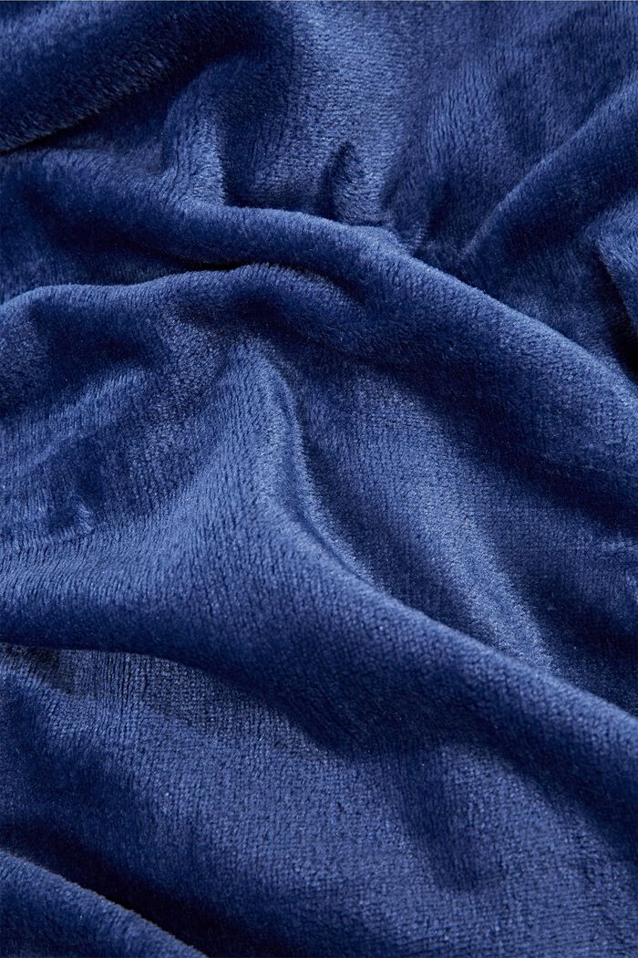 Fleece plaid, NAVY, detail image number 1