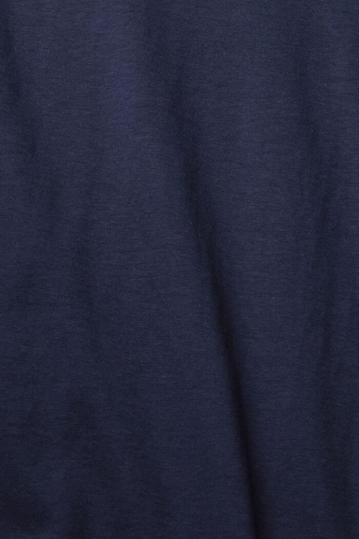 Roll Neck Long Sleeve Top, NAVY, detail image number 4