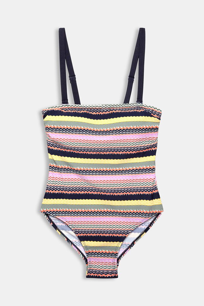 Swimsuit with detachable shoulder straps